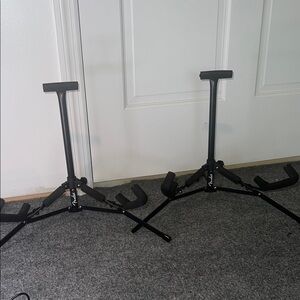 2 Mini Fender Guitar Stands